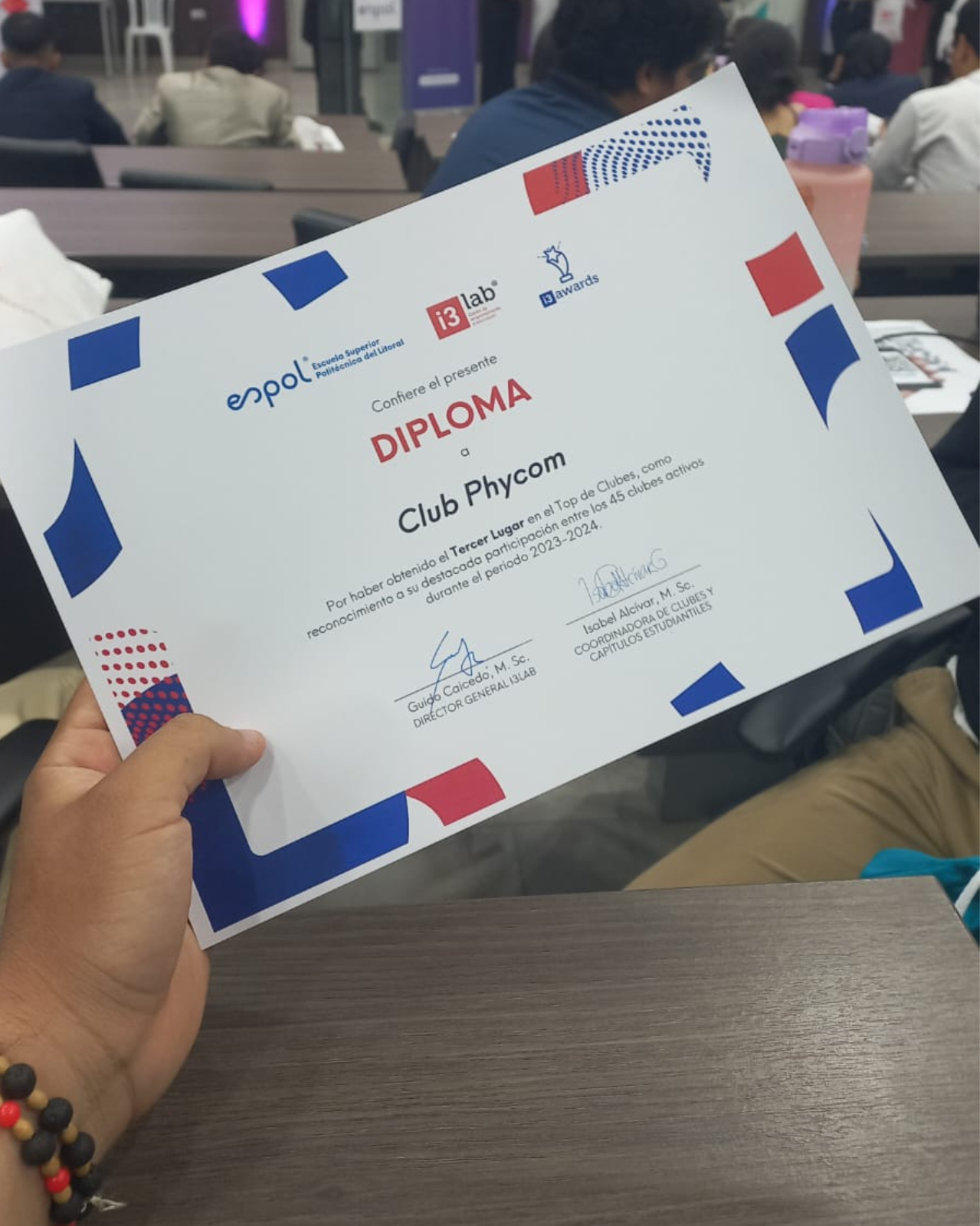 Premiación Phycom 4